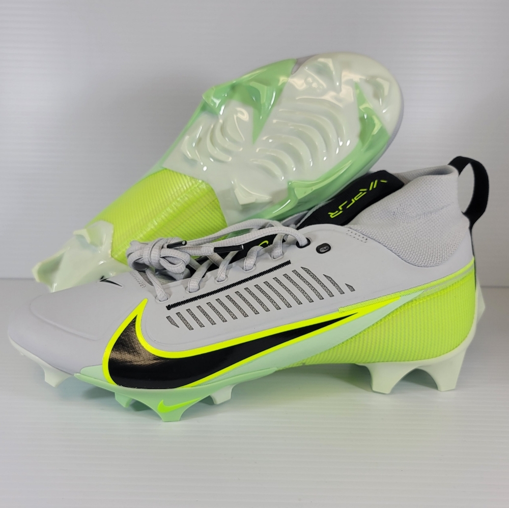 Nike Vapor Edge Pro 360 2 Football Cleats Grey Green Mens Size NEW DA5456-004